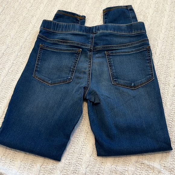 Girls Size 16 SO Dark Blue Jeggings - Picture 4 of 6